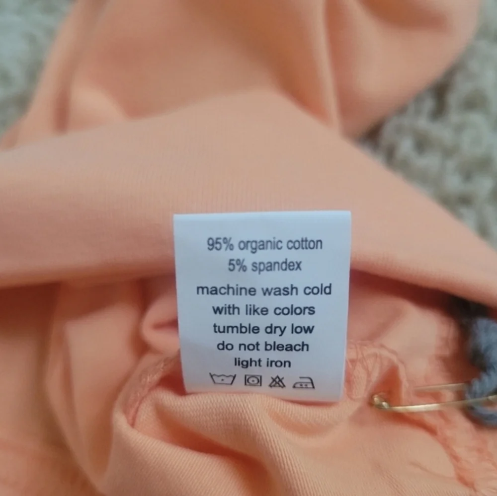 NWT Monica + Andy Organic Cotton Hat & Shirt Set 3-6 months Citrus Girl Summer